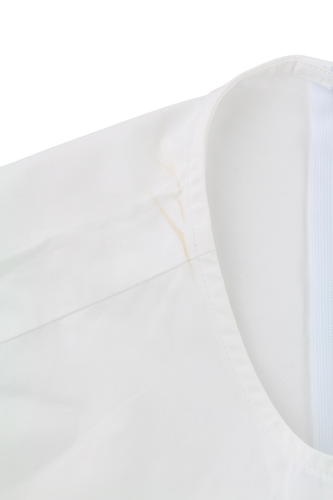 SUISTUDIO Dylan Women Dress UK10 White Cotton Long Sleeved Crew Neck Logo Short