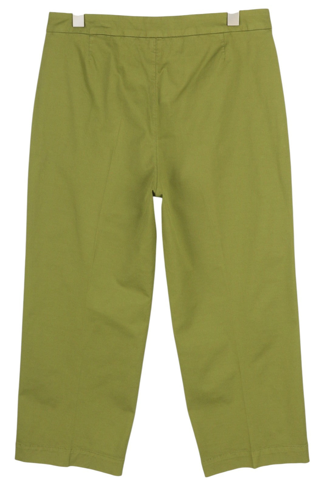 PT TORINO Michelle Women Trousers 46 W33 Chino Green Regular Fit Zip Fly Casual