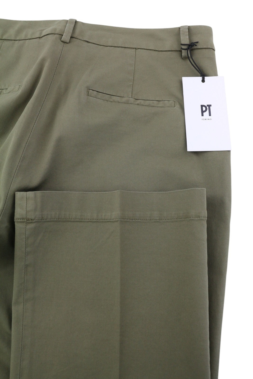 PT TORINO Jaine Women Trousers 44 W32 Mid Grey Bootcut Fit Ankle Length RRP€249