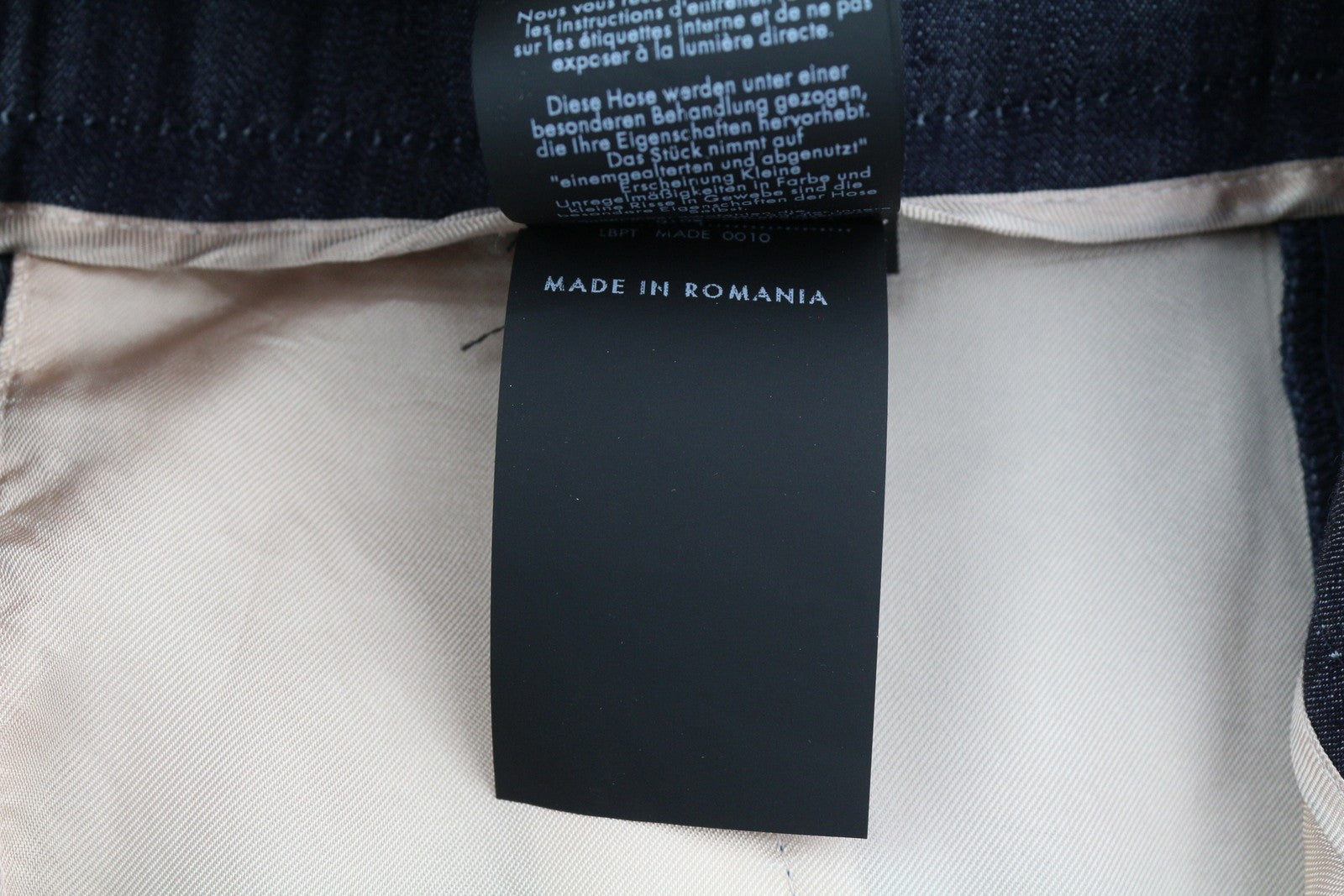 PT TORINO Matilde Women Trousers 46 W31 Denim Look Flared Leg Hight Waist Zip