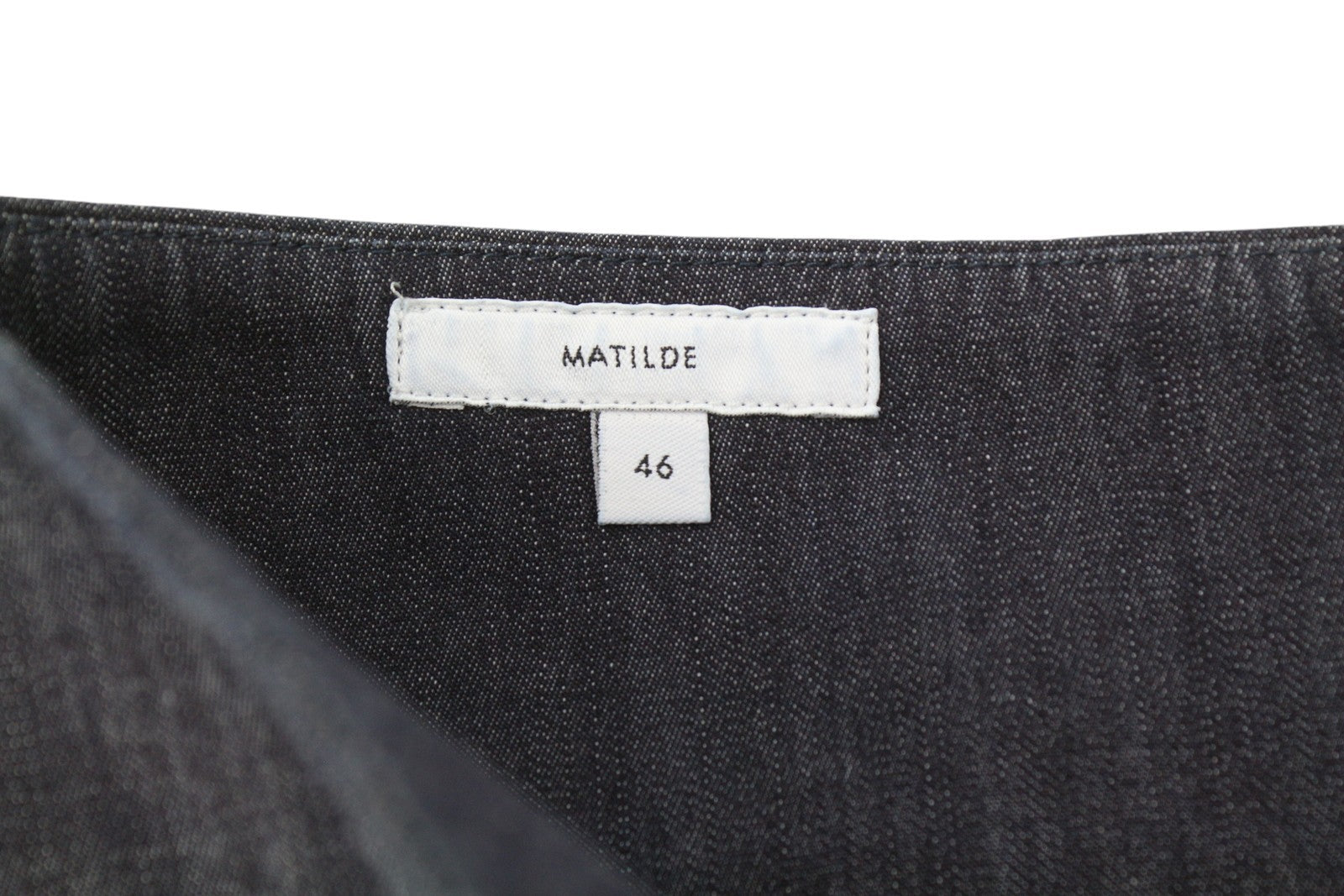 PT TORINO Matilde Women Trousers 46 W31 Denim Look Flared Leg Hight Waist Zip