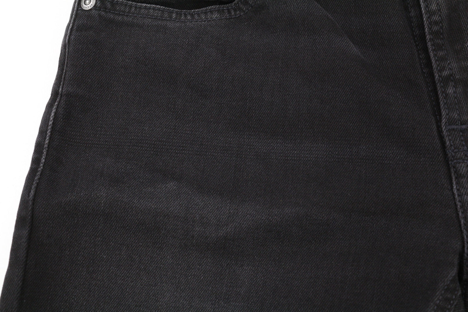 NUDIE JEANS Skinny Lin Men Jeans W29/L32 Black Habit Washed Dark Denim Logo