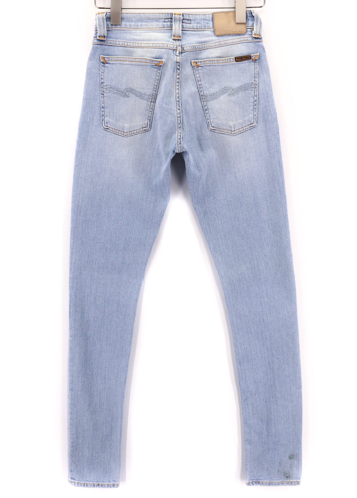 NUDIE JEANS Skinny Lin Men Jeans W28/L34 Juvenile Worn Washed Organic Cotton