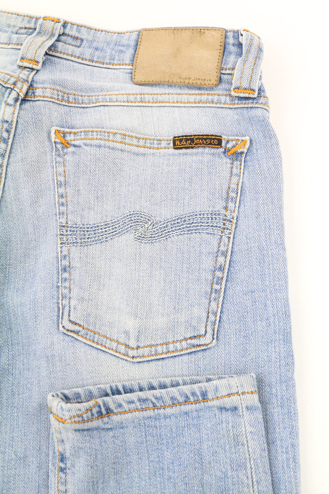 NUDIE JEANS Skinny Lin Men Jeans W28/L34 Juvenile Worn Washed Organic Cotton