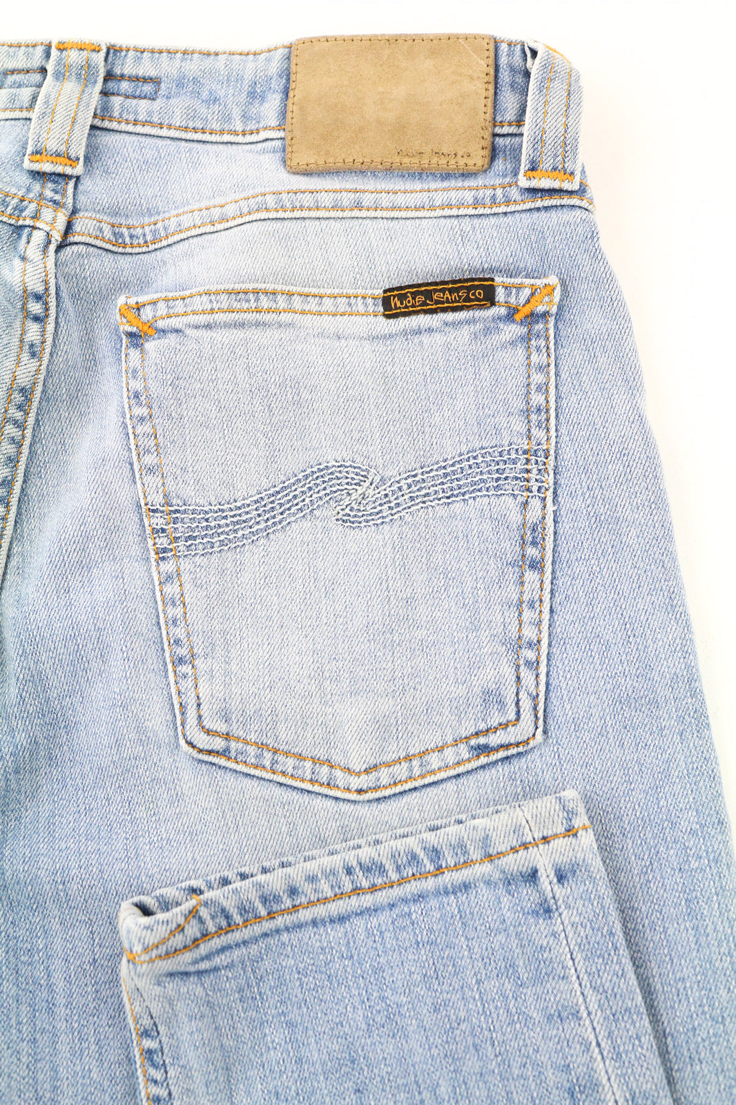 NUDIE JEANS Skinny Lin Men Jeans W28/L34 Juvenile Worn Washed Organic Cotton