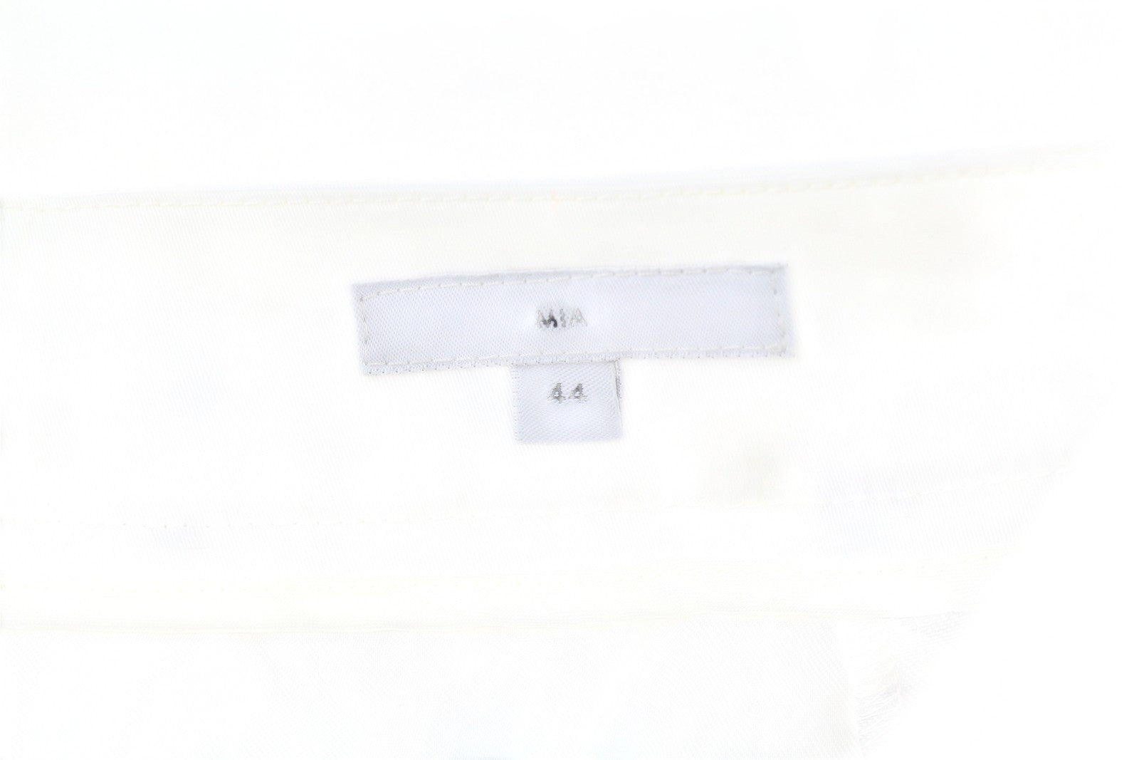 PT TORINO Mia Women Trousers 44 W28 White Flared Leg Patterned Ankle Length Zip