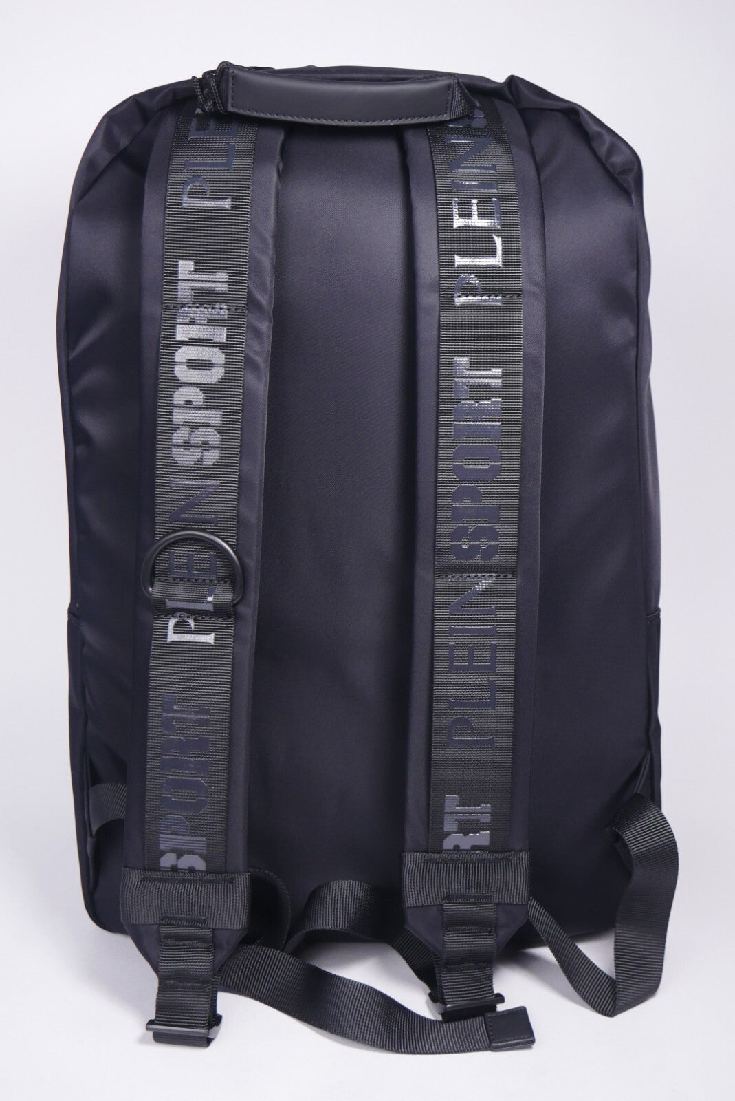 Philipp Plein Men's Black Backpack Move Big Travel Bag Polyester 2100096