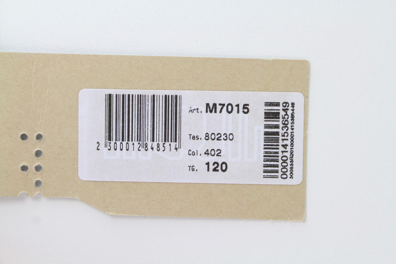 HARMONT & BLAINE Belt 120cm Orange Squared-End Buckled Metal Accent