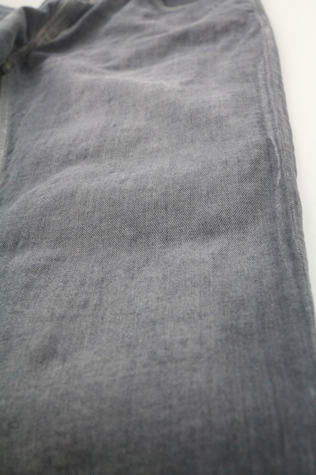 NUDIE JEANS Tight Long John Men Jeans W33/L34 Organic Charcoal Slim Fit Zip Fly