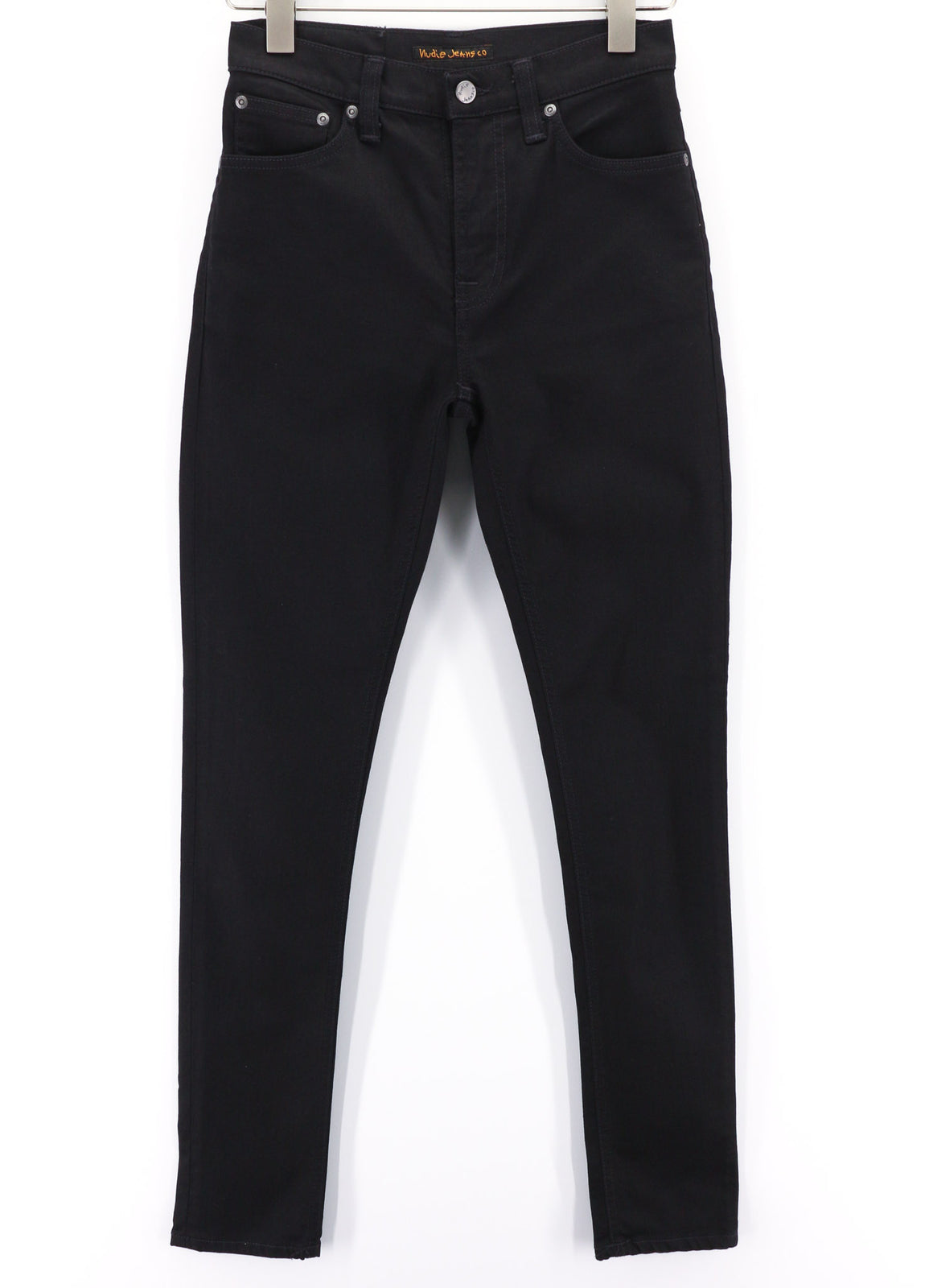 NUDIE JEANS Pipe Led Men Jeans W28/L32 Clean Slate Organic Cotton Skinny Fit