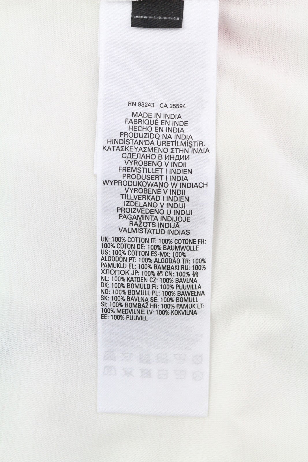 DIESEL T-Diegor-E2 Men T-Shirt L White Short Sleeved Crew Tricot Cotton Logo