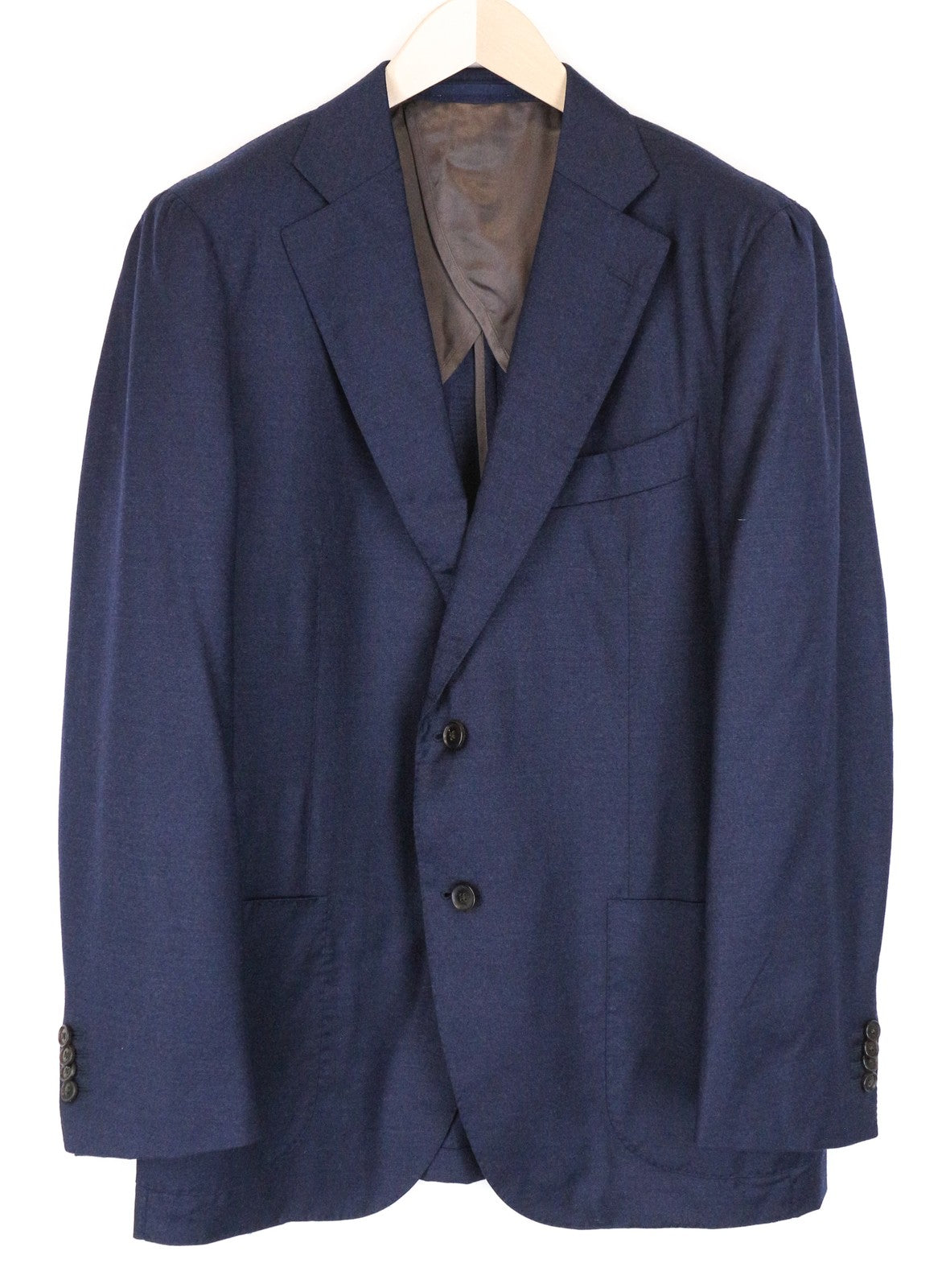 „SUITSUPPLY“ vyriškas „Jort Patch“ švarkas, UK44R, tamsiai mėlynas, vilnos ir kašmyro bei šilko mišinio audinys