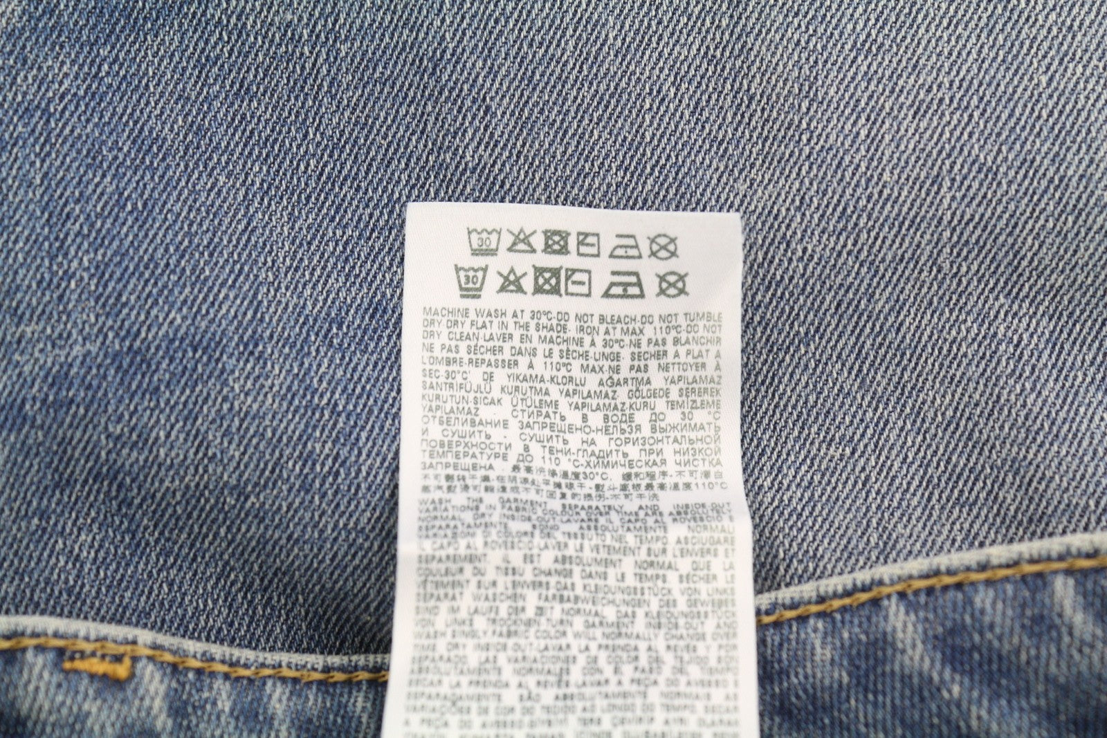 DIESEL Buster 009EI Men Jeans W31/L32 Tapered Fit Buttoned Washed Blue Denim