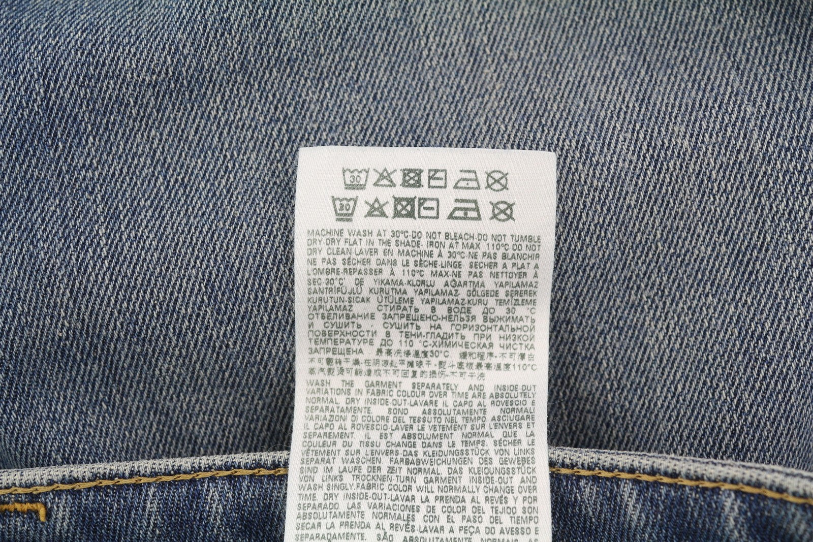 DIESEL Buster 009EI Men Jeans W32/L32 Tapered Fit Buttoned Washed Blue Denim