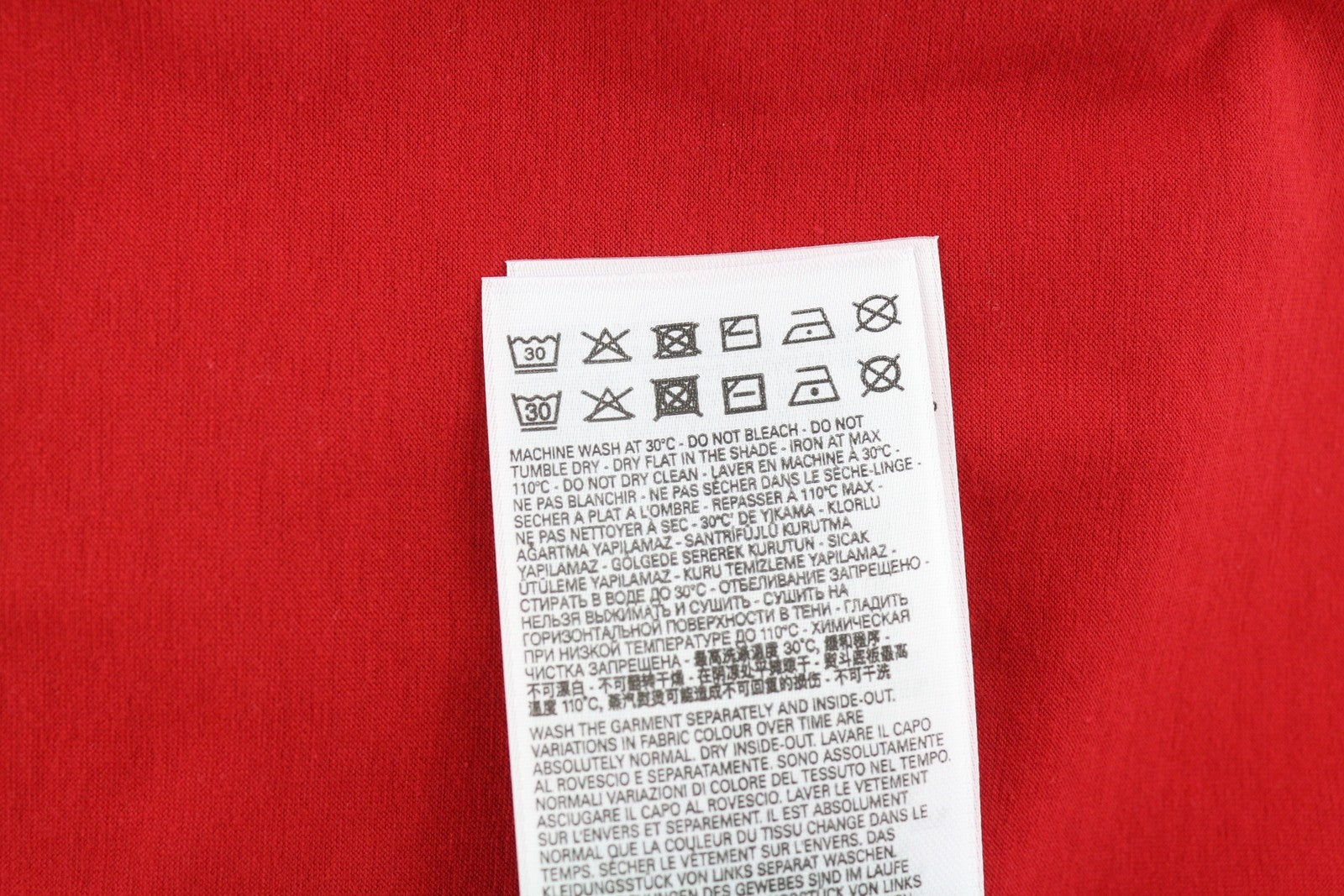 DIESEL Amtee-Freasty-HT04 Men's T-Shirt M Sport Short Sleeve Crew Neck Logo Red