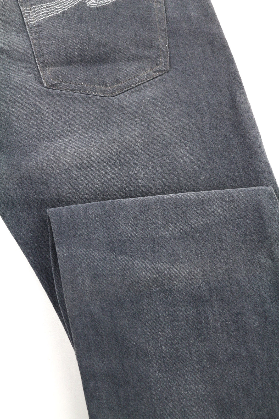 NUDIE JEANS Thin Finn Men Jeans W31/L32 Slim Fit Grey Cotton Elastane Wash