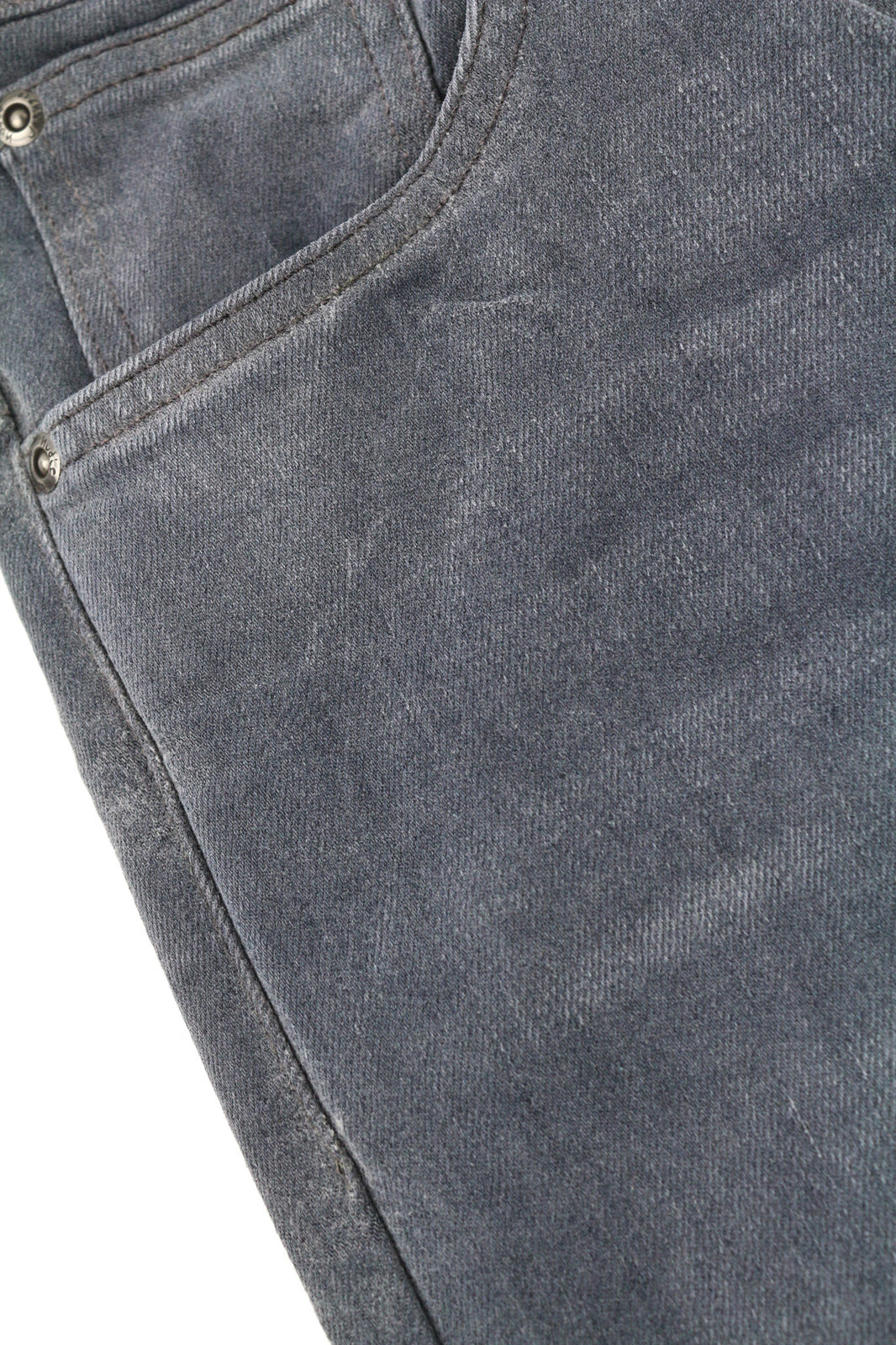 NUDIE JEANS Thin Finn Men Jeans W28/L32 Slim Casual Washed Grey Cotton Stretch