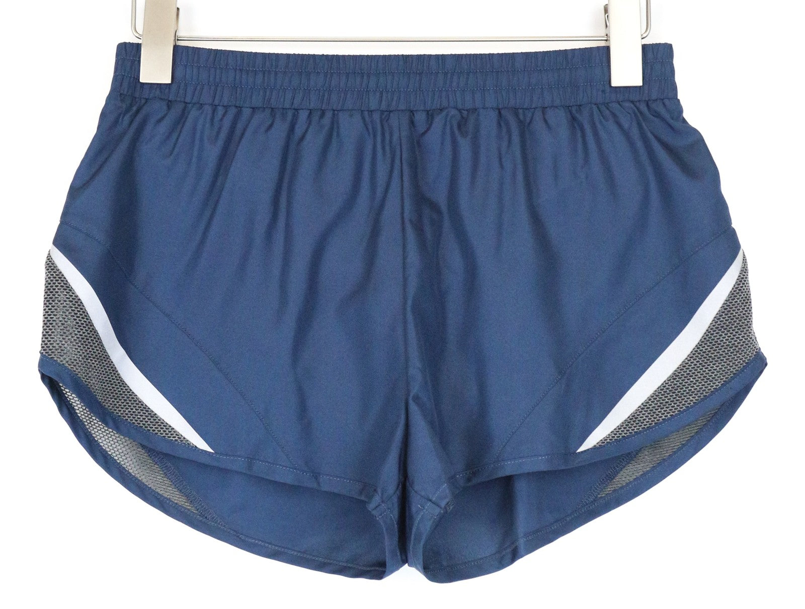 SWEATY BETTY W29 Blue Shorts Women's Zip Pocket Pull-On Sportswear Gymwear