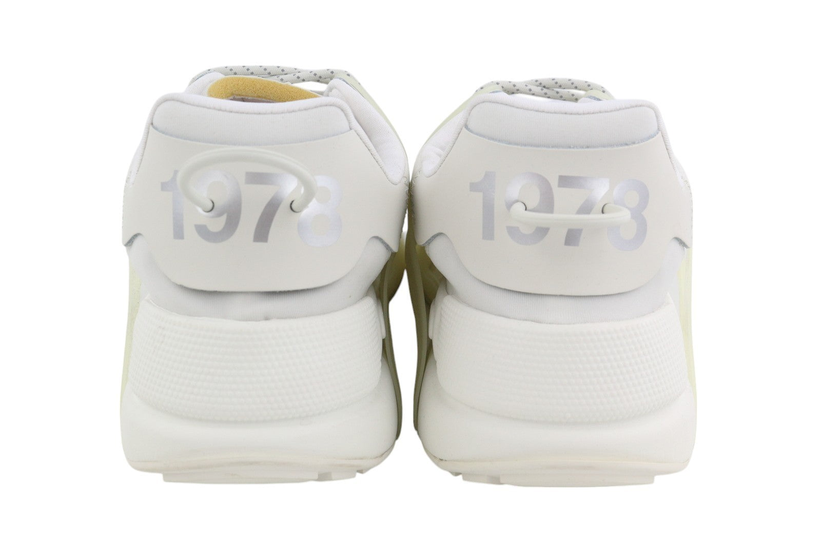 DIESEL S-Serendipity Mask Men Sneakers EU45 White Almond Toe Laced Logo RRP€130