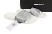 DIESEL Sa-Mayemi Women Sandals EU37 Light Beach Slippers Open Toe Slide Logo