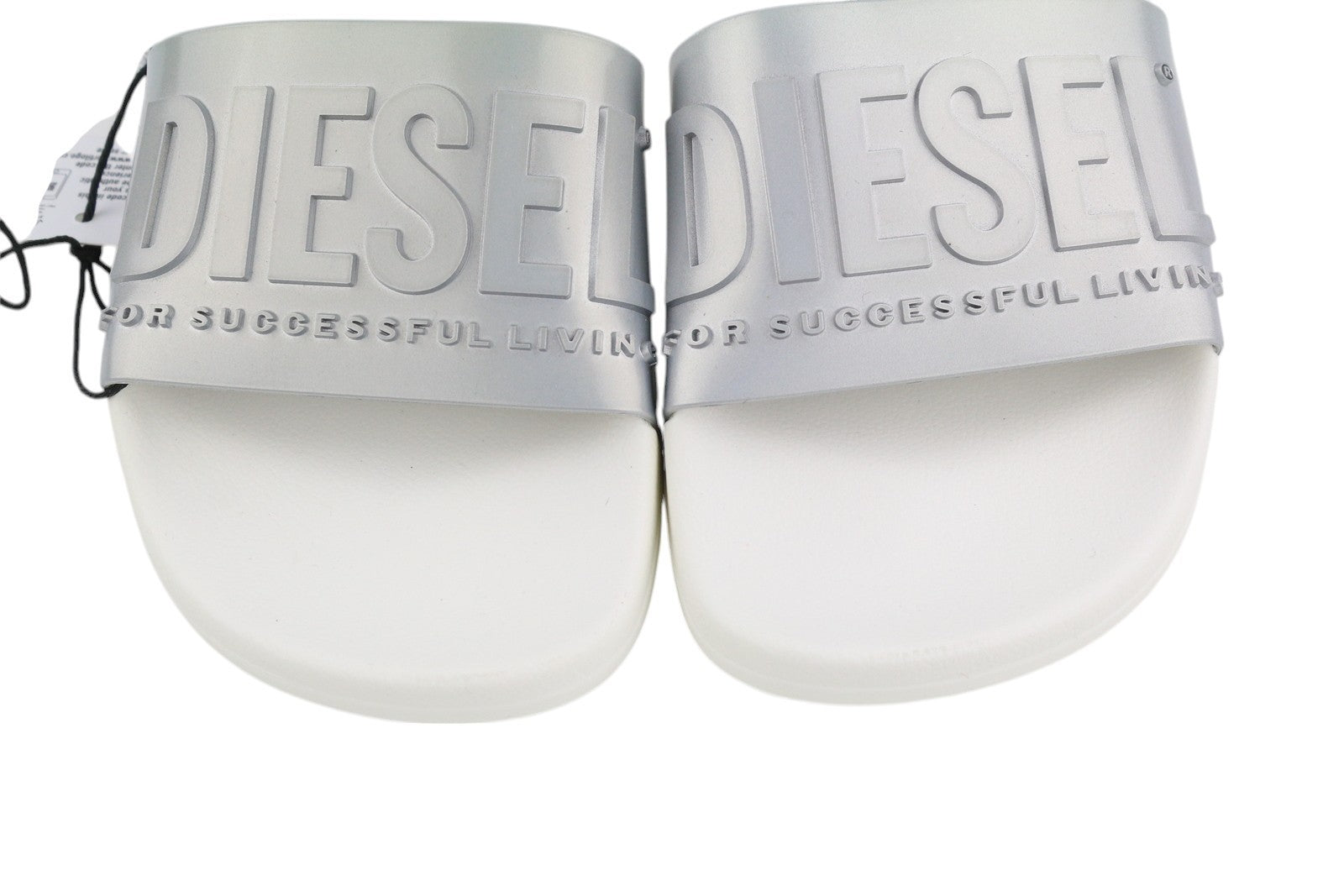 DIESEL Sa-Mayemi Women Sandals EU37 Light Beach Slippers Open Toe Slide Logo