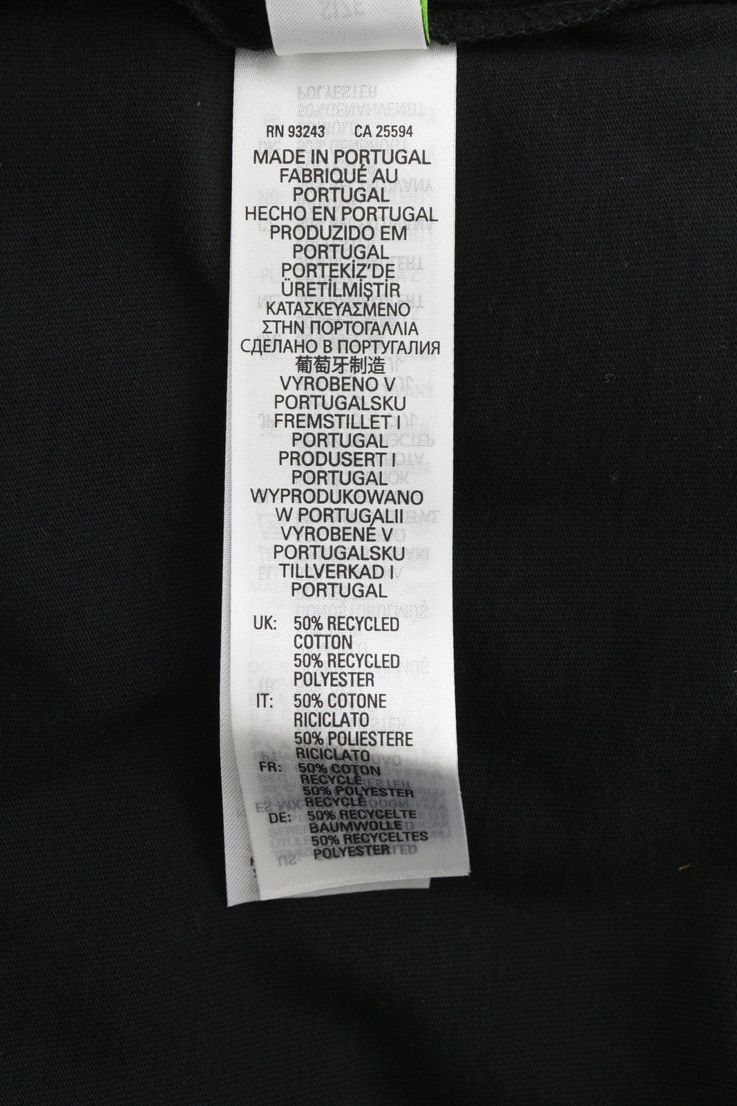 DIESEL T-Just-B59 Men's T-Shirt M Black Short Sleeve Crew Neck Tricot Recycled