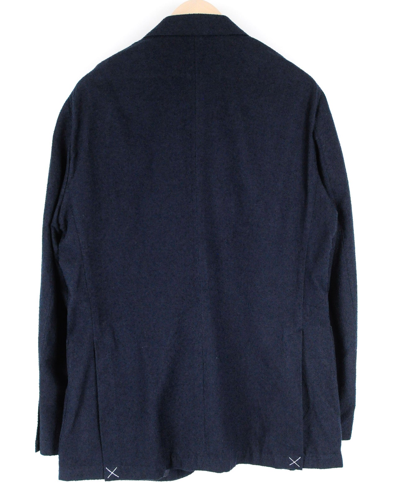 Men's SUITSUPPLY Havana Blazer UK44R Slim Navy Formal Wool Cotton Linen