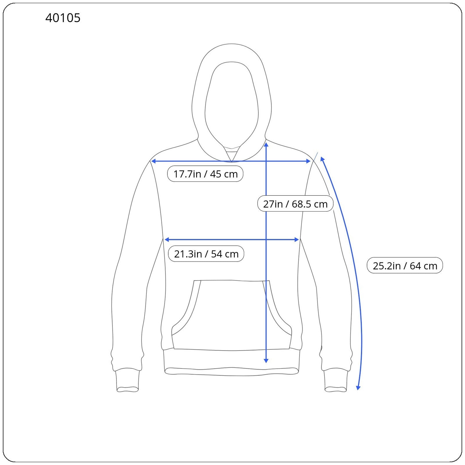 DIESEL S-Girk-Hood-K21 Men Hoodie S Blue Pullover Oversized Kangaroo RRP€110