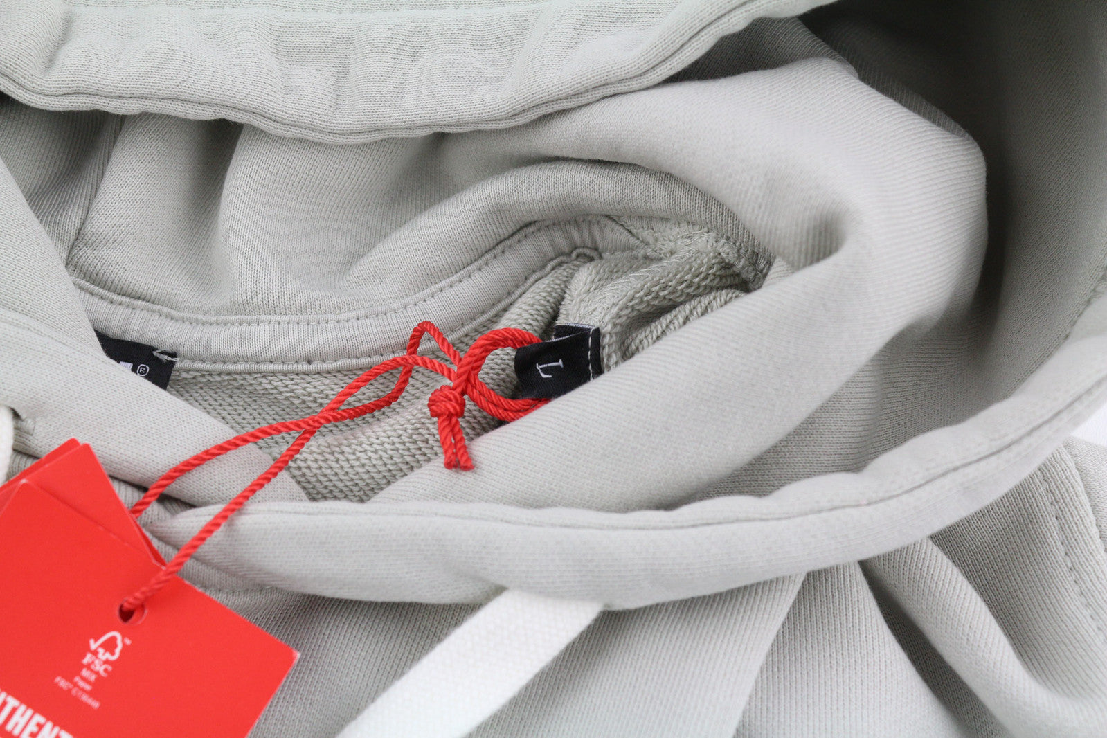 DIESEL S-Ginn-Hood-E2 Men Hoodie L Grey Pullover Kangaroo Oversized RRP€195