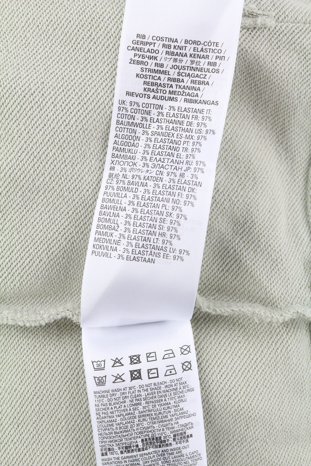 DIESEL S-Ginn-Hood-E2 Men Hoodie L Grey Pullover Kangaroo Oversized RRP€195