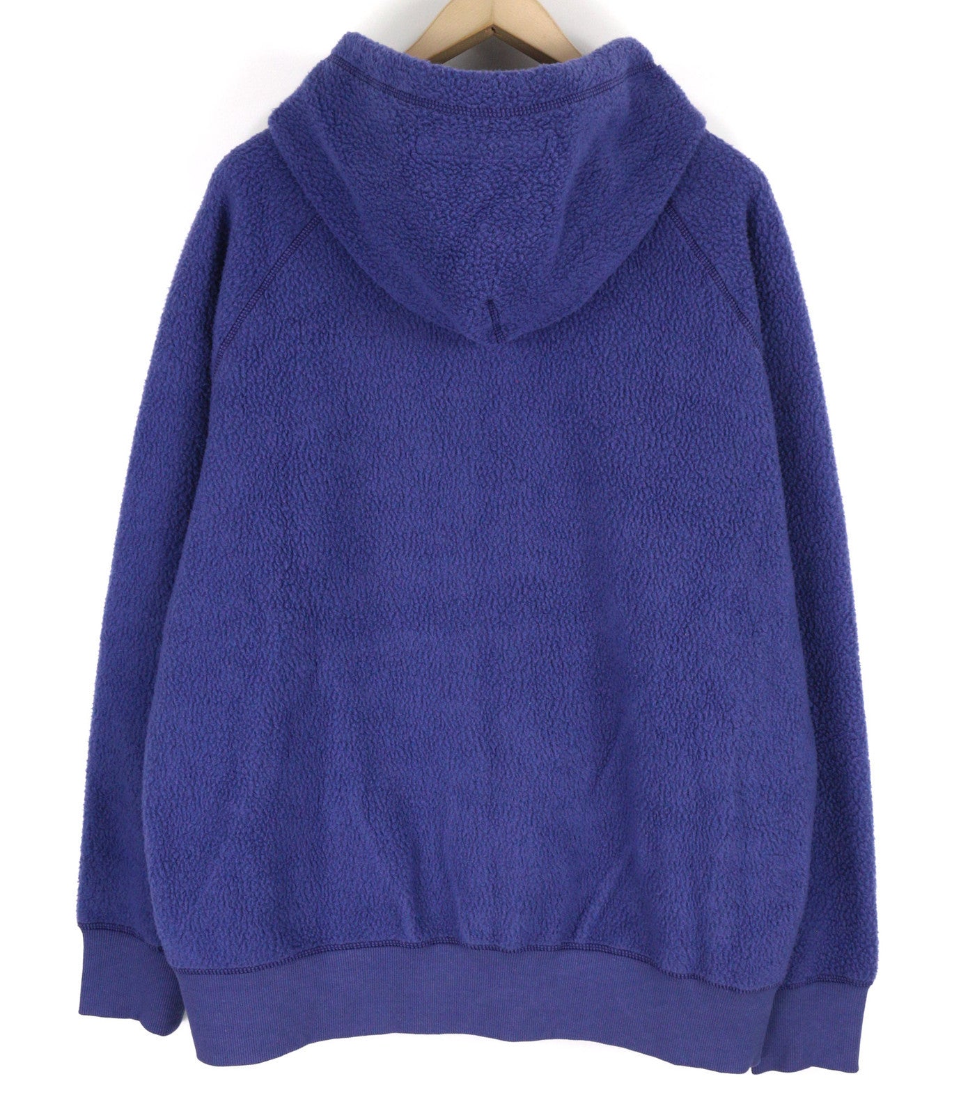 DIESEL S-Rummes-Zip-Rev Men Hoodie XL Blue RRP€250 Fleece Pockets Oversized