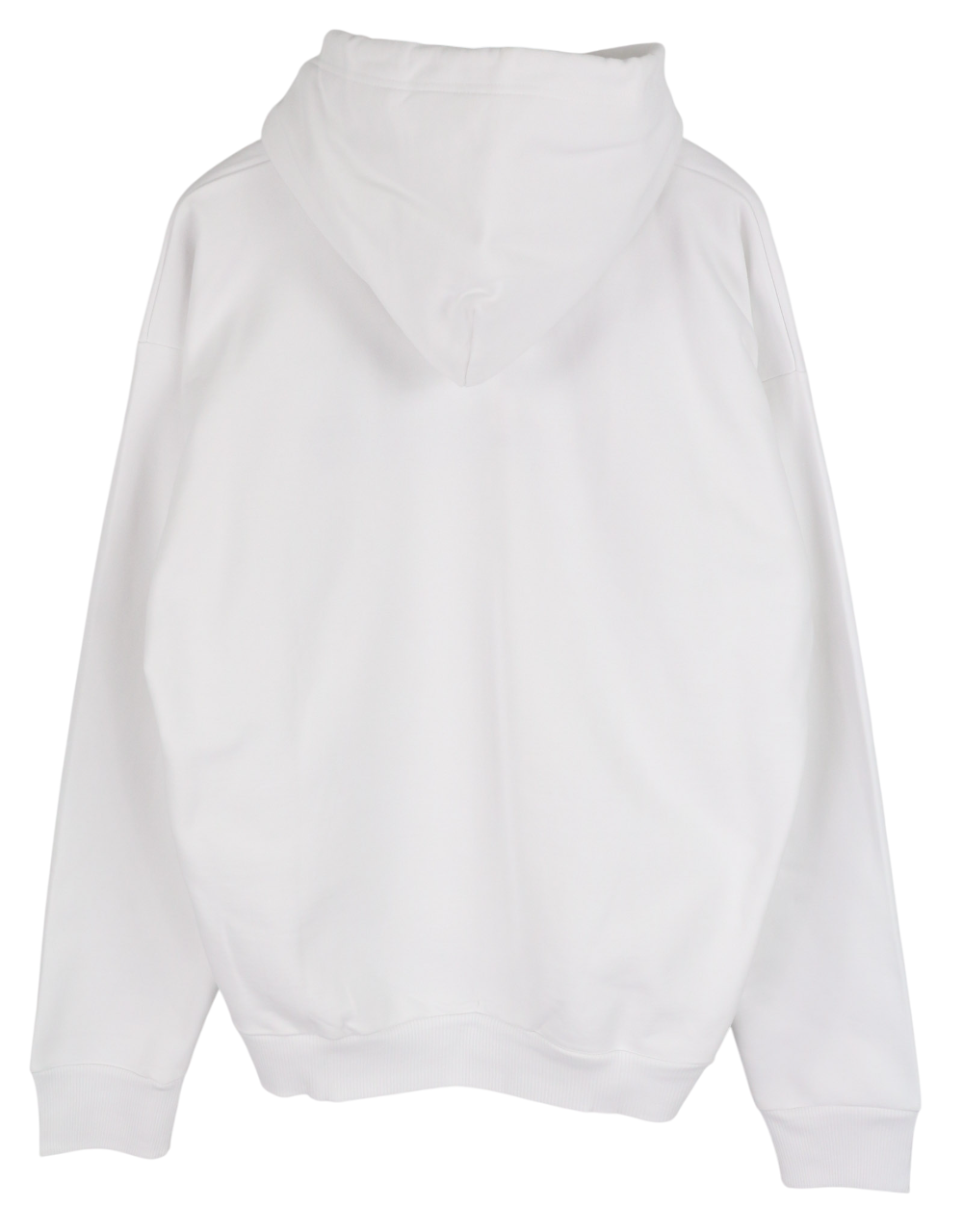 DIESEL S-Division Men Hoodie XL White Pullover Oversize Front RRP€140 Hooded