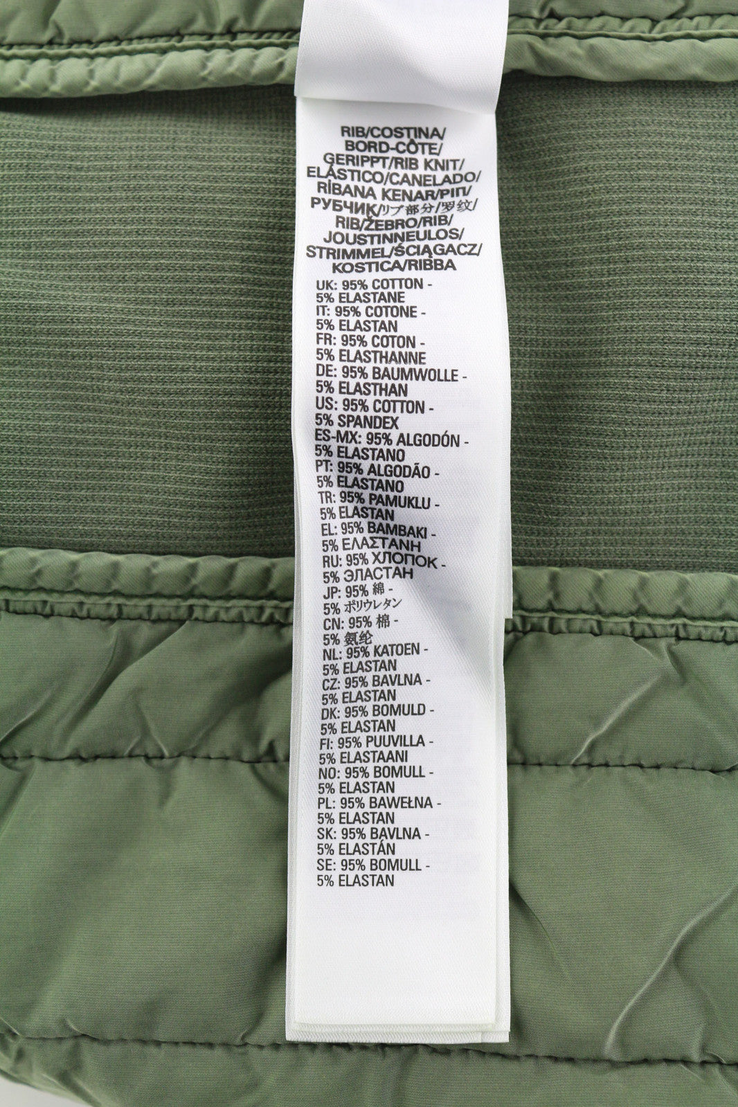 DIESEL S-Holty Men Sweatshirt L Green Pullover Insulated Quilted RRP€225