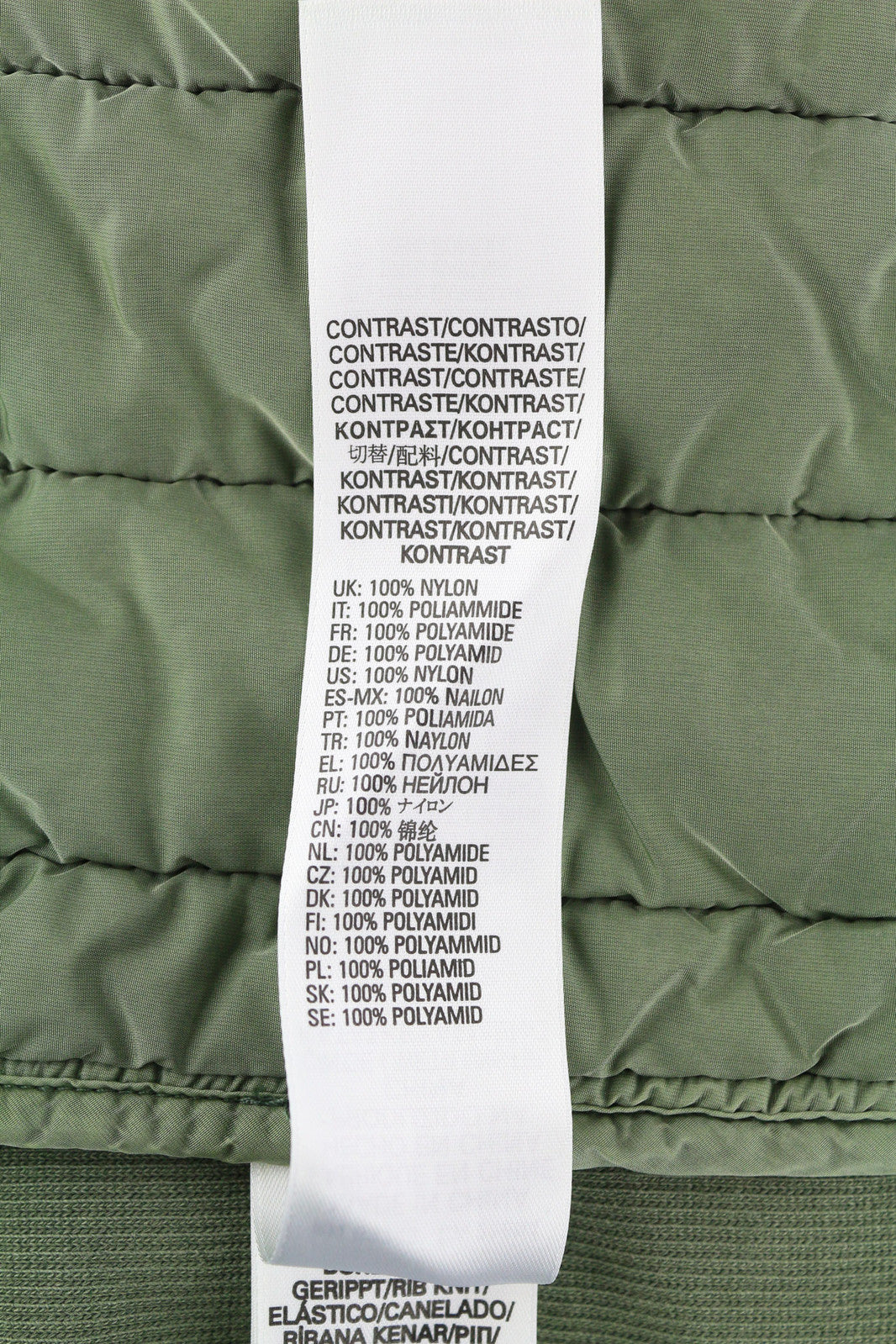 DIESEL S-Holty Men Sweatshirt L Green Pullover Insulated Quilted RRP€225