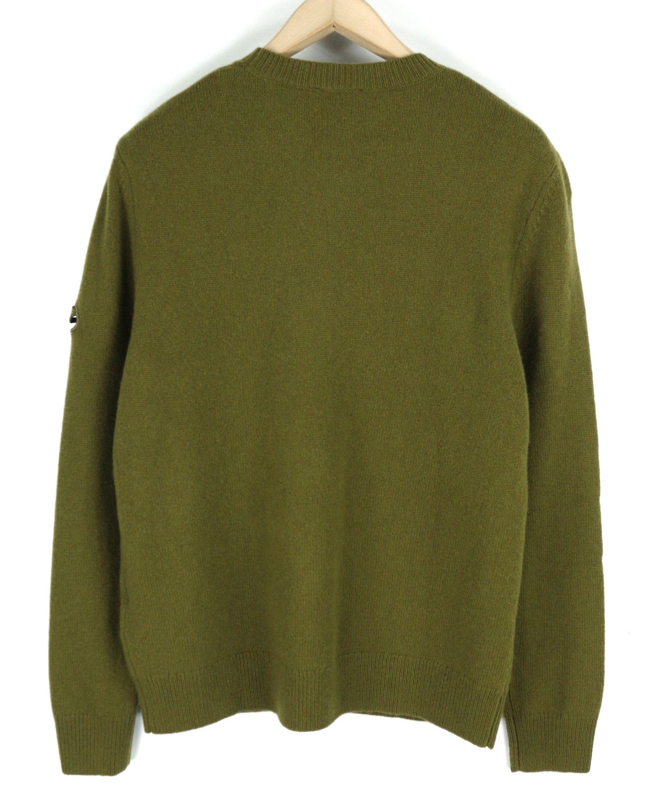 DIESEL K-Olby Men Jumper XL Pullover Wool Cashmere Knitted Green RRP325