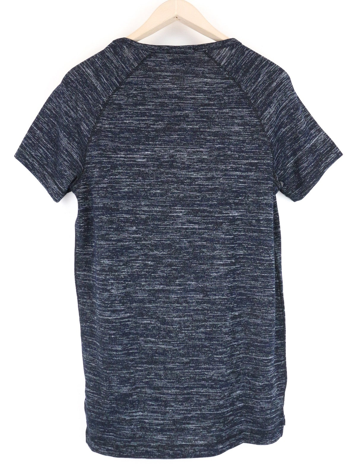 SCOTCH & SODA Navy S T-Shirt Cotton Blend Short Sleeve for Men Stretch