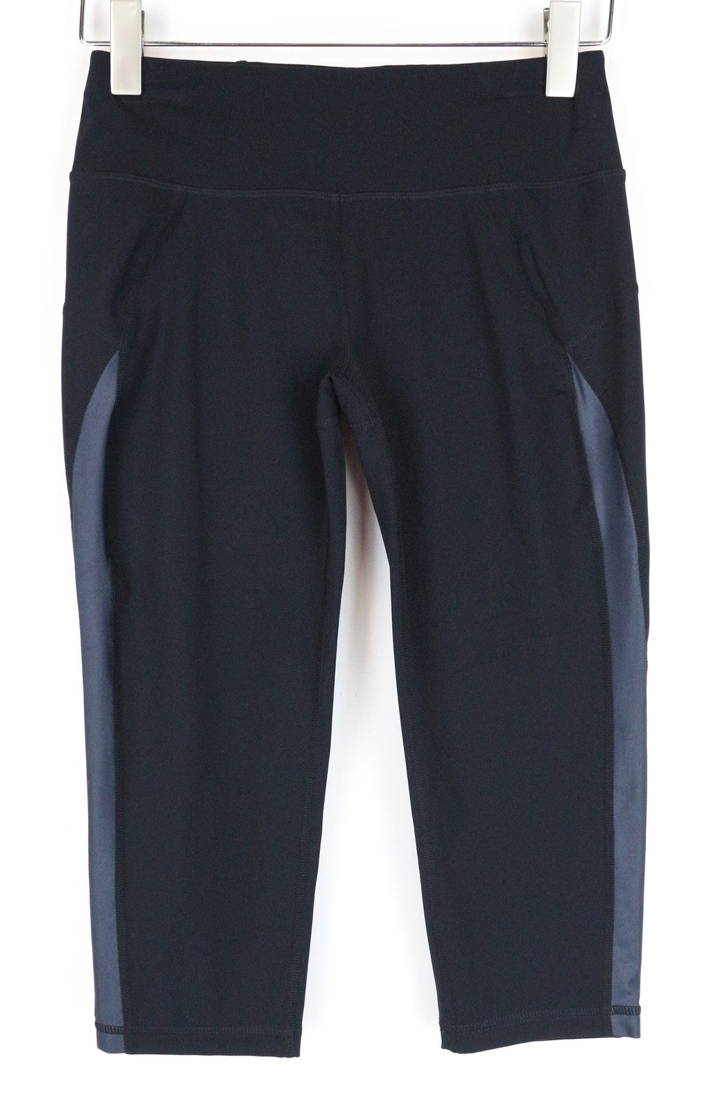 SWEATY BETTY Black Women's Capri Leggings S Stretch Active Gymwear