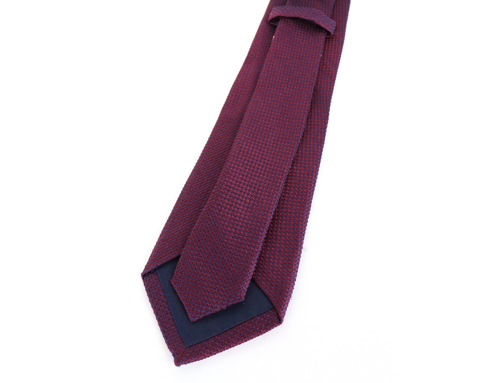 SUITSUPPLY Red Silk Men's Tie 150 x 8 cm Pointed End Classic Look