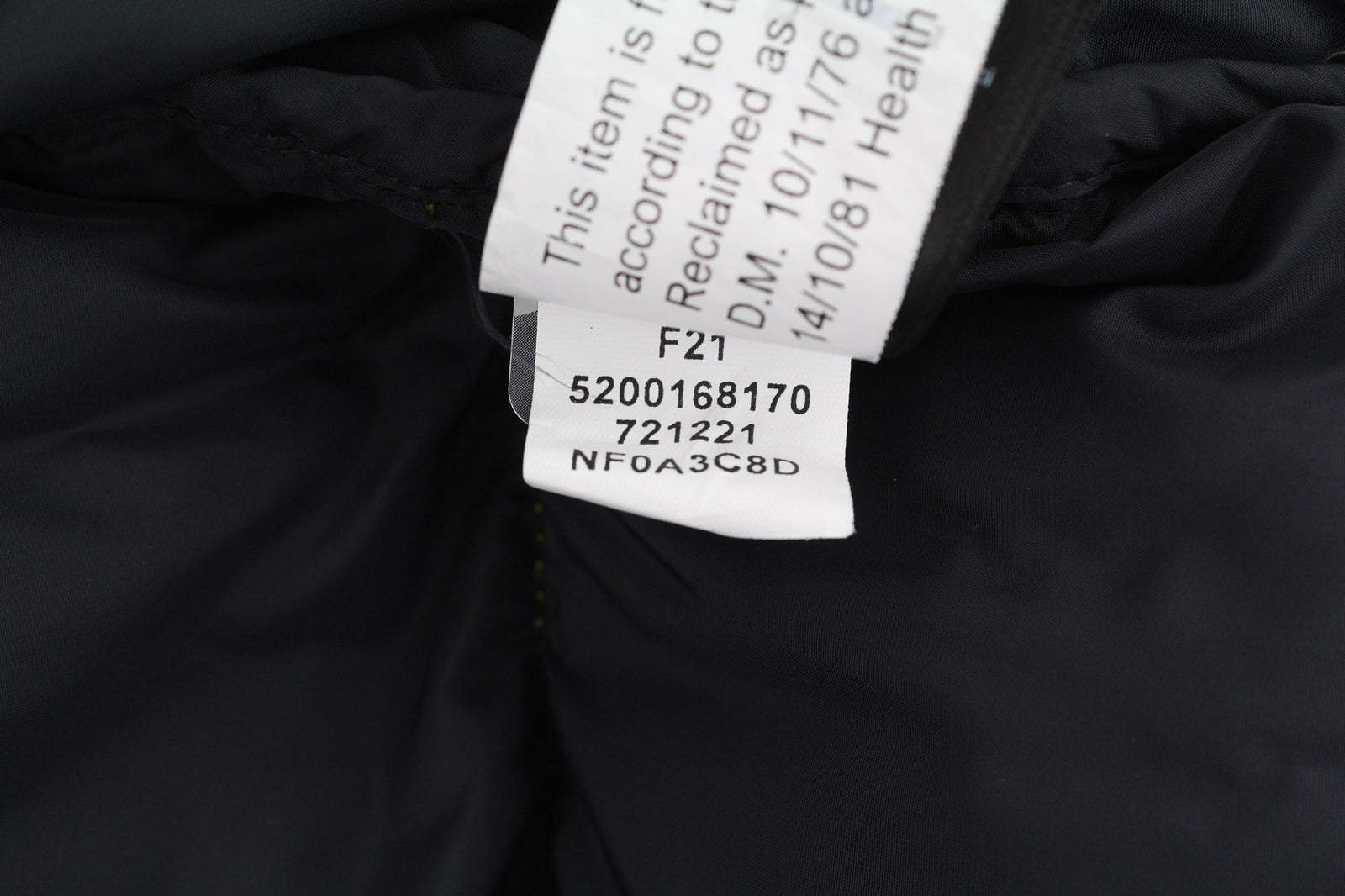 THE NORTH FACE 1996 Retro Nuptse Men Jacket XS 700 Down Quilted Hidden Hood