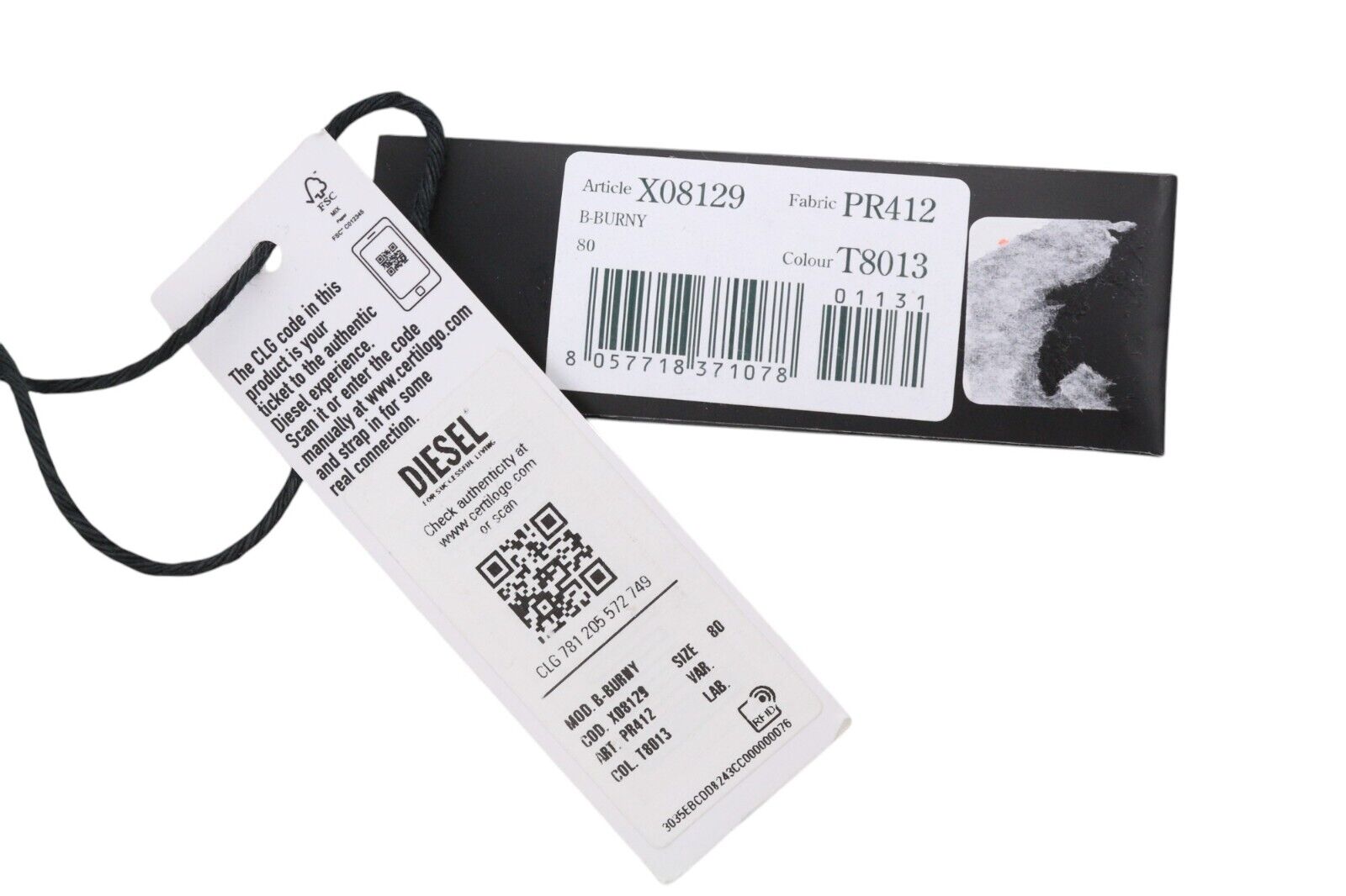 DIESEL B-Burny Women Belt 80 cm Black Genuine Leather Detailed Metal RRP180