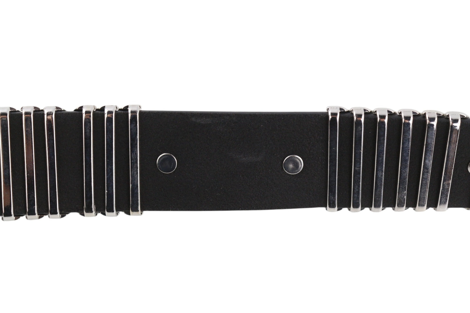DIESEL B-Burny Women Belt 85 cm Black 100% Leather Detailed Metal RRP180