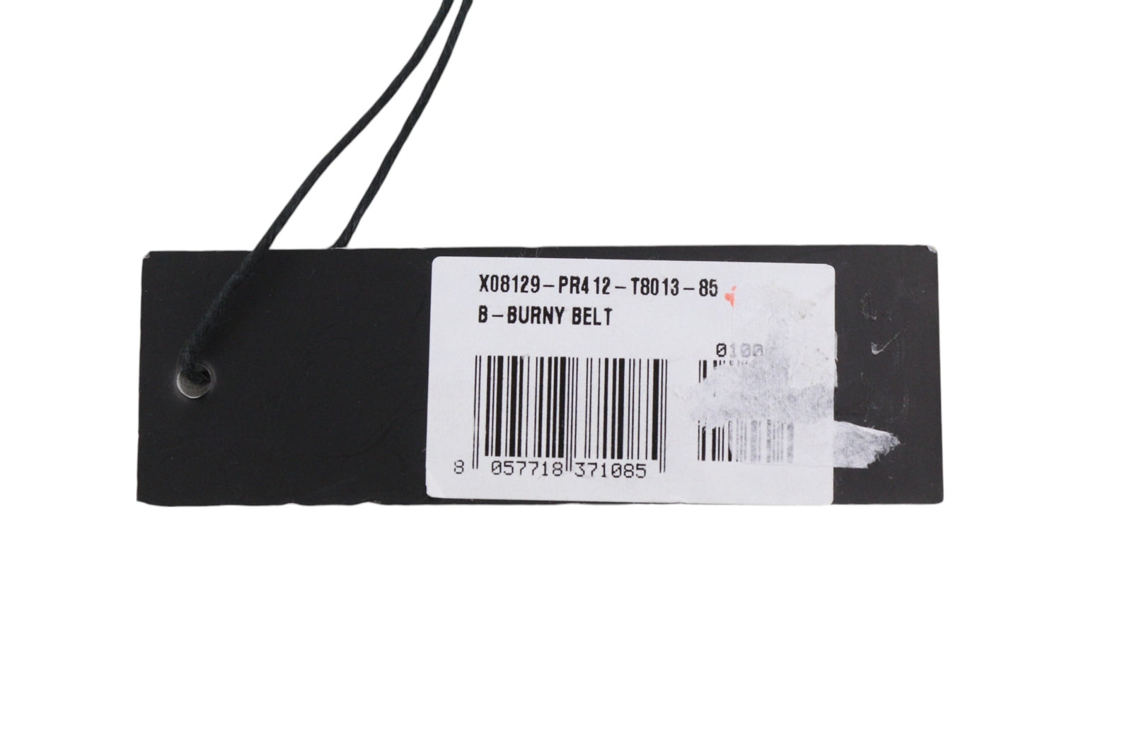 DIESEL B-Burny Women Belt 85 cm Black 100% Leather Detailed Metal RRP180