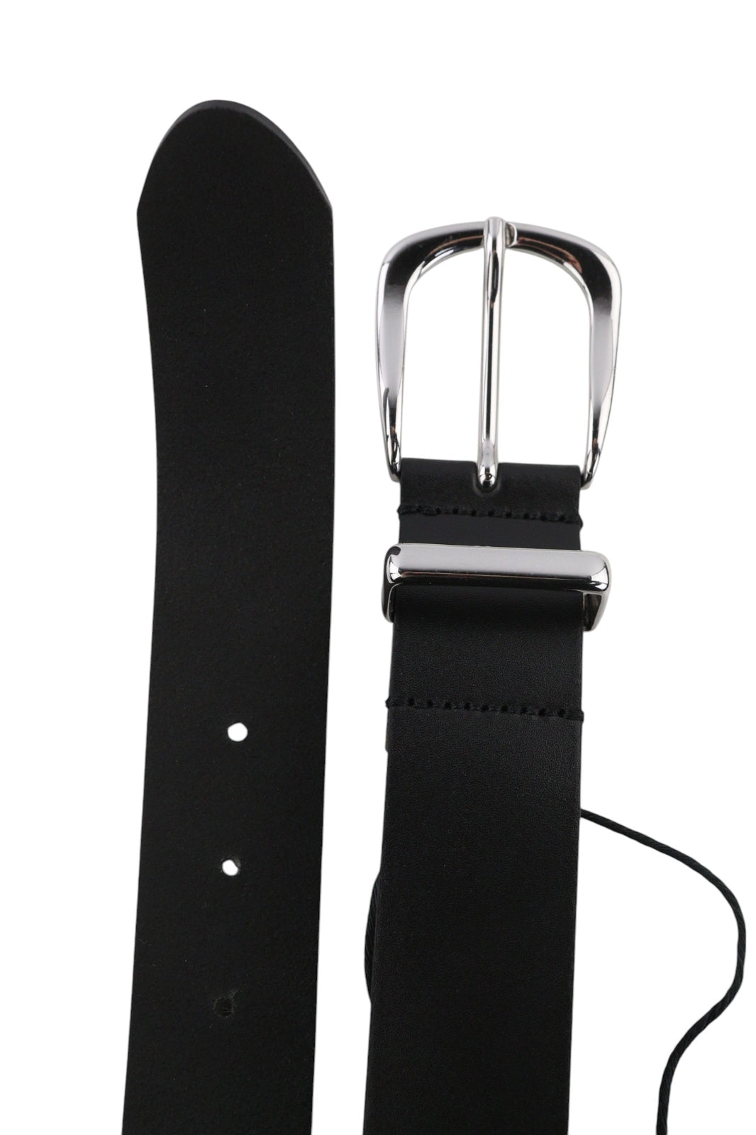 DIESEL B-Burny Women Belt 90 cm Black Genuine Leather Detailed RRP€180