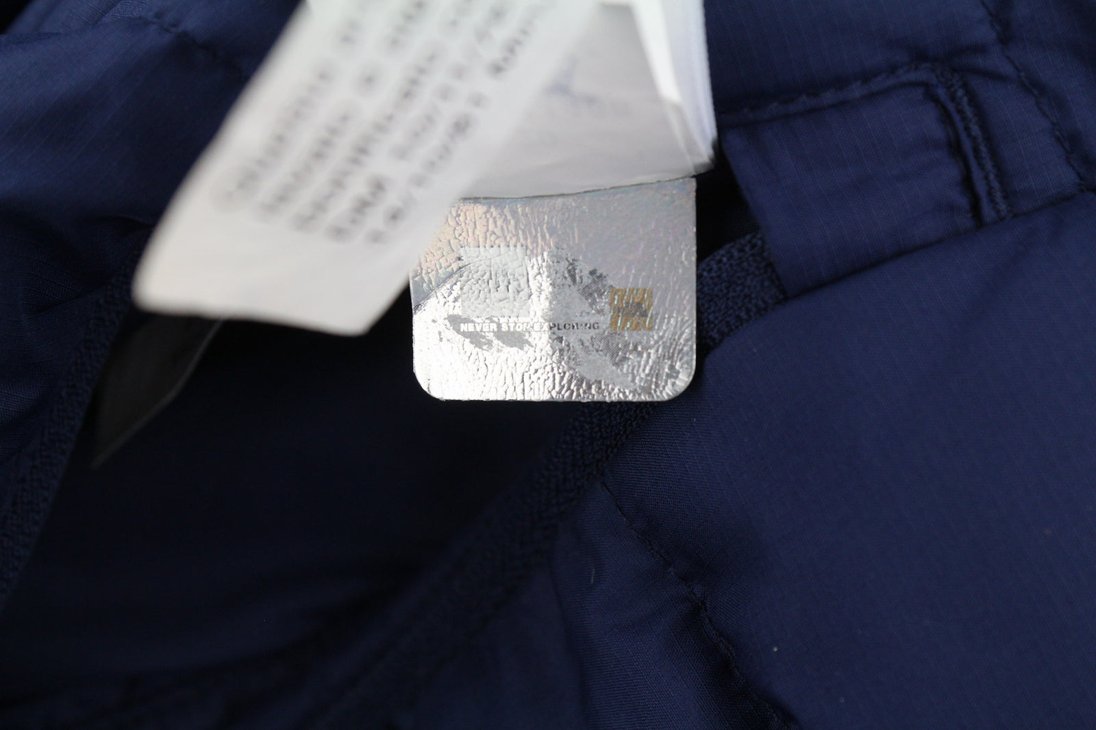 THE NORTH FACE Hometown Men Jacket S Blue Zip 550 Down Insulated Puffer Hooded