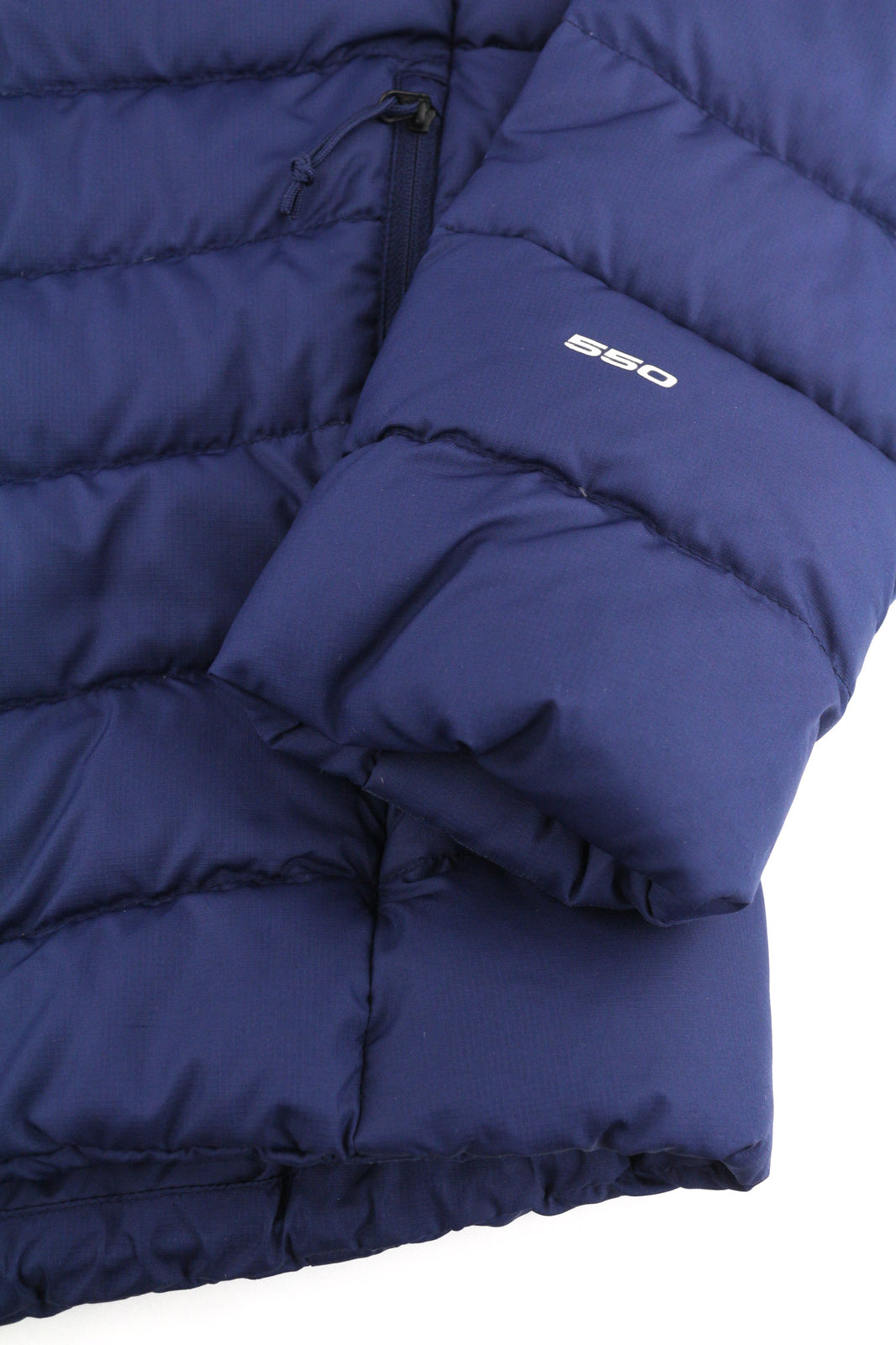 THE NORTH FACE Hometown Men Jacket S Blue Zip 550 Down Insulated Puffer Hooded