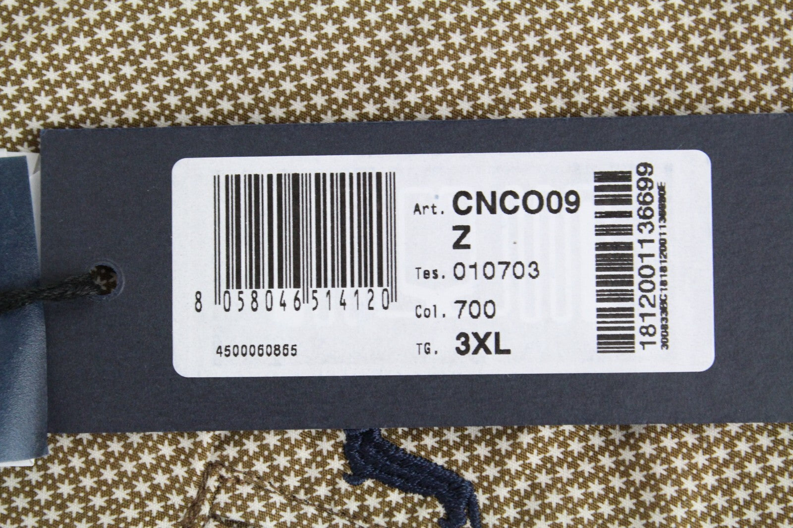 HARMONT & BLAINE Men Shirt 3XL Seamless Welt Pockets Floral Print Narrow Fit