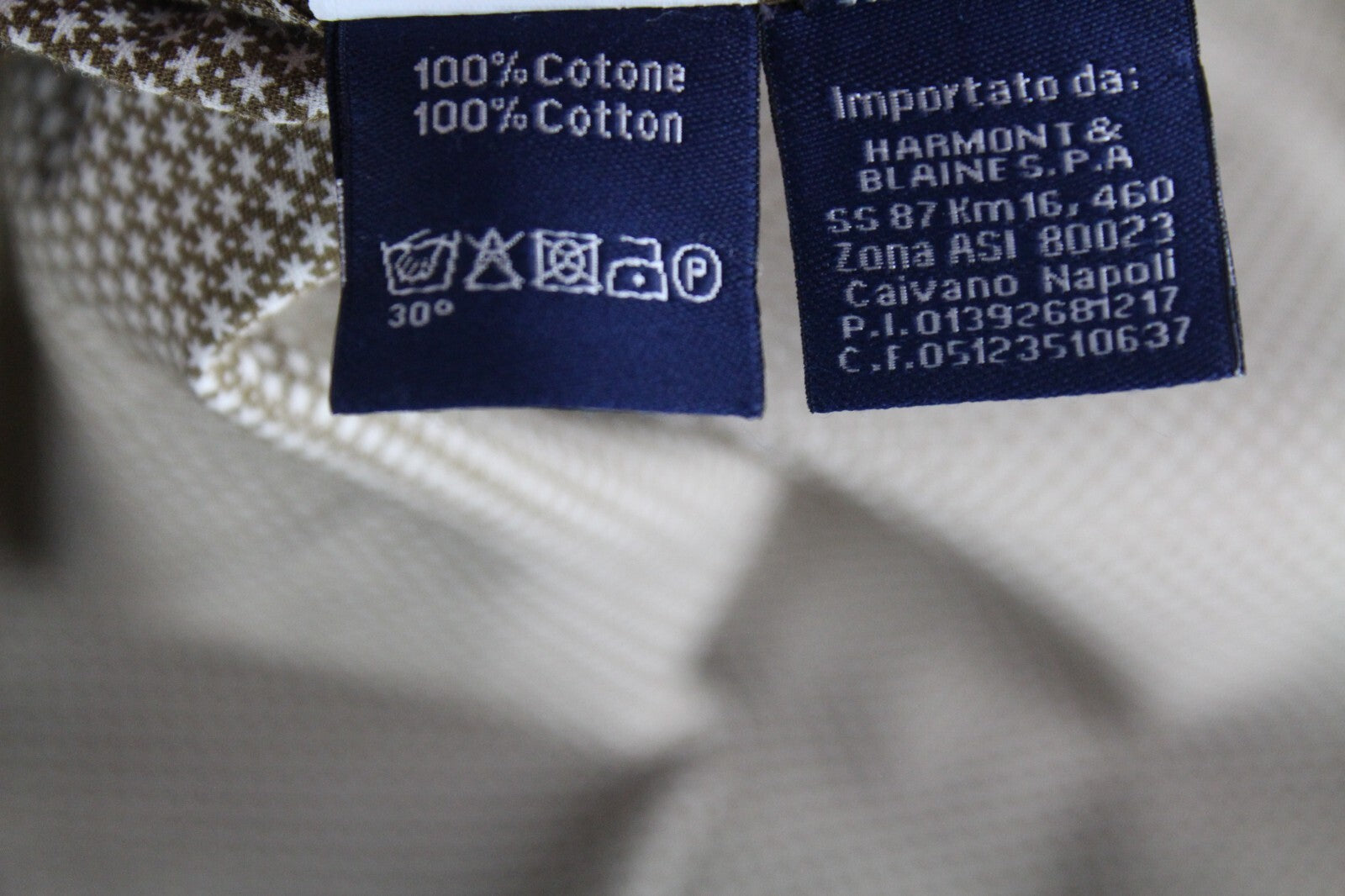 HARMONT & BLAINE Men Shirt 3XL Seamless Welt Pockets Floral Print Narrow Fit