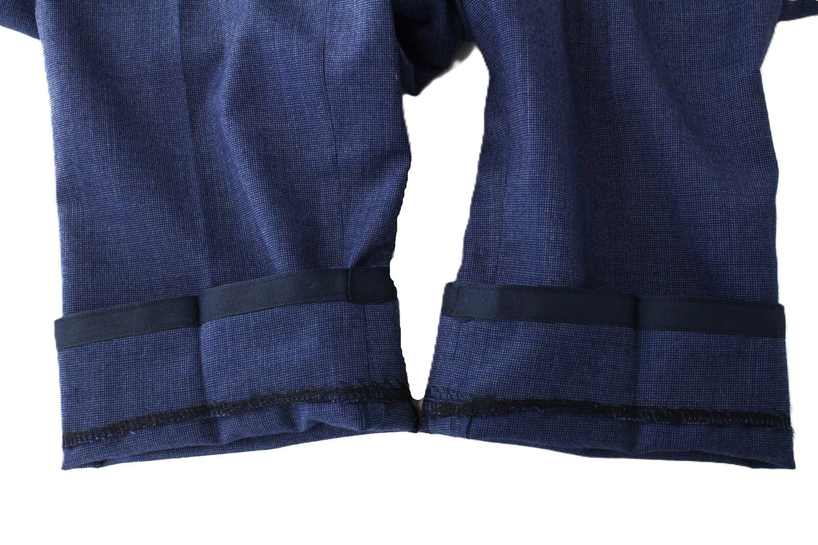 SUITSUPPLY Lazio Suit Men's UK36S Blue Wool Slim Fit 2 Piece with Pleats