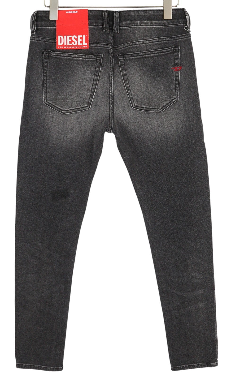 DIESEL 1979 Sleenker 0EIAG vyriški džinsai W31/L30 aptempti, žemo juosmens, skalbti džinsai 