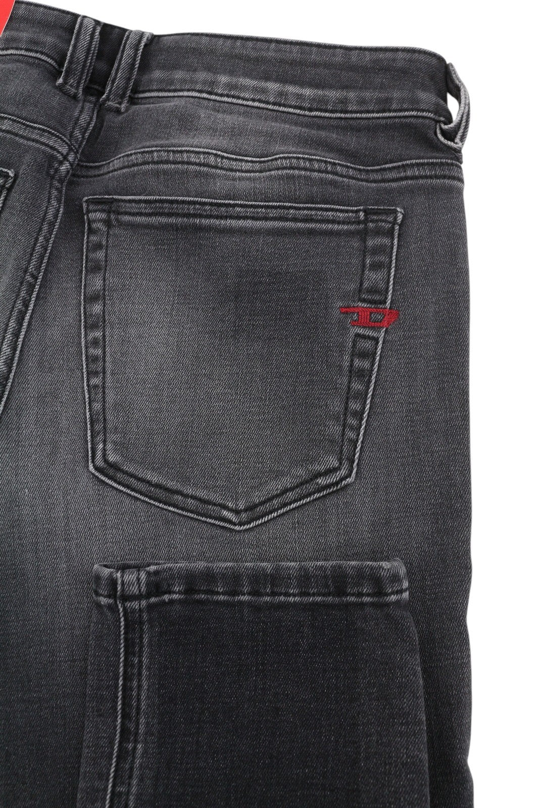 DIESEL 1979 Sleenker 0EIAG vyriški džinsai W31/L30 aptempti, žemo juosmens, skalbti džinsai 